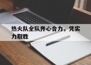 九游娱乐app下载-热火队全队齐心合力，凭实力取胜的简单介绍